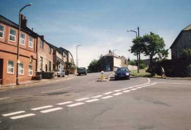 Junction of (right) Bole Hill Road and (centre) Heavygate Road