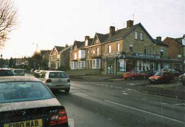 St. Luke's Hospice charity shop, No. 492 Ecclesall Road and corner of (right) Wadbrough Road