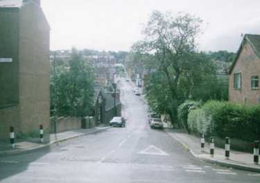 Junction of (foreground) Albert Road and (centre) Kent Road