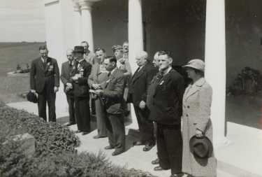 Sheffield pilgrimage to Sheffield Memorial Park, Serre, France