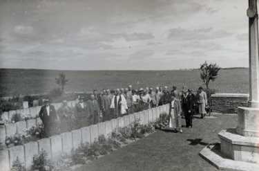 Sheffield pilgrimage to Sheffield Memorial Park, Serre, France