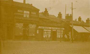 Harold Brown's songs shop, possibly Bradford