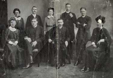 The Staff of the Sheffield Mission [possibly the Ebenezer Wesleyan Mission Church, South Parade]