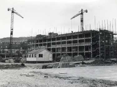 Park Hill Redevelopment Area, Part 1: [Park Hill Flats construction]. Block D