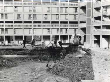 Park Hill Redevelopment Area, Part 1: [Park Hill Flats construction]. Blocks B and C site levelling
