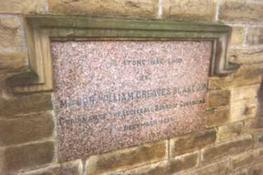 Foundation stone, Nether Edge Hospital