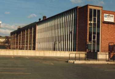 Rear of Laycock Engineering Ltd., Victoria Works, Archer Road