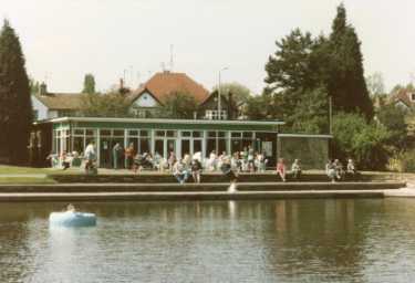 Cafe and boating lake, Millhouses Park, Abbeydale Road South