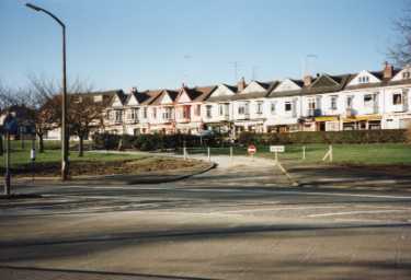 Terminus Road, Millhouses, off Abbeydale Road South showing Millhouses bus and old tram terminus