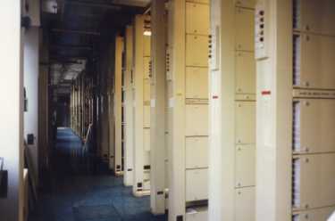 Transit exchange equipment, Telephone exchange, 3rd floor, Eldon House, Charter Row