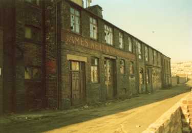 Derelict site of James Neill and Co. (Sheffield) Ltd., tool manufacturers, Harrow Street