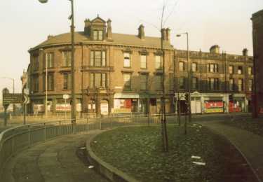 Former Samuel Osborn and Co., Clyde Steel Works, Blonk Street and junction with (left) The Wicker