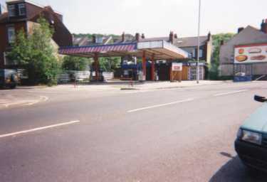Former petrol station, Nos. 753 - 759 Chesterfield Road at junction with (left) Olivet Road