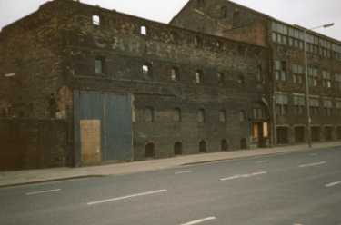 Derelict Carter and Sons Ltd., manufacturing chemists, Attercliffe Road
