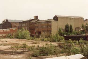 Derelict ground in the Sylvester Street area