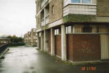 Middlewood tower block, Winn Gardens housing estate