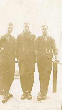 Tom, Fred and Herbert Bond (of Sheffield) at Niagara Falls, USA
