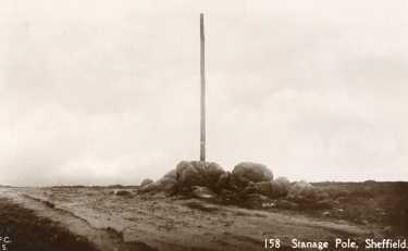 Stanage Pole, near Stanage Edge
