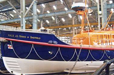 Royal National Lifeboat Institution (RNLI), RNLB J. G. Graves lifeboat, Chatham Historic Dockyard