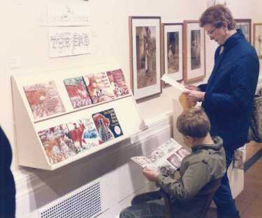 'Cat and Mouse' exhibition, 17 Oct - 22 Nov 1987, Graves Art Gallery, Surrey Street