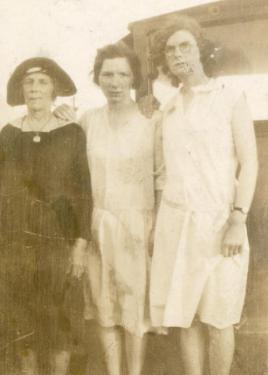 Clayton family group including Delila Clayton