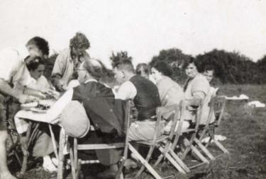 Clayton family camping