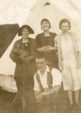 Clayton family camping