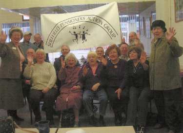 Sheffield Pensioners Action Group on visit to Blackpool, Lancashire, c. 2004
