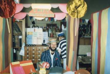 Sheffield by the Sea - Richard Childs, archivist, in period costume, Archives and Local Studies Library, Central Library, Surrey Street