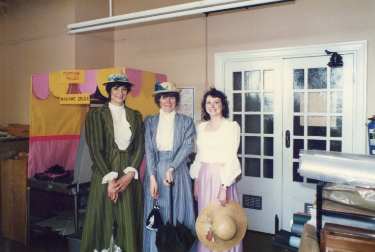 Sheffield by the Sea - Archives and Local Studies Library staff in period costume, Central Library, Surrey Street