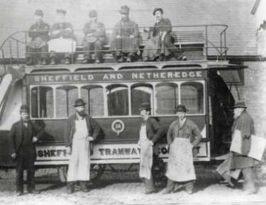Sheffield Corporation Tramways. Tram No. 16