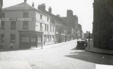 John May (Sheffield) Ltd., basket makers, Vulcan Works, Nos. 33 - 37  Arundel Street at the junction with Arundel Lane