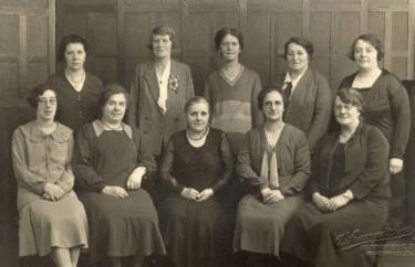 Successful Labour Party women candidates in Sheffield City Council elections of 1st November, 1929