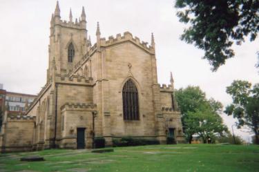 University of Sheffield St. George's Lecture Theatre and Flats, former St. George's Church, Brook Hill, c.2005