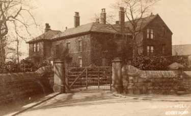 Osgathorpe Hills, Pitsmoor, family home of Henry Joseph Wilson (1833-1914) and Charlotte Cowan Wilson (1833-1921)