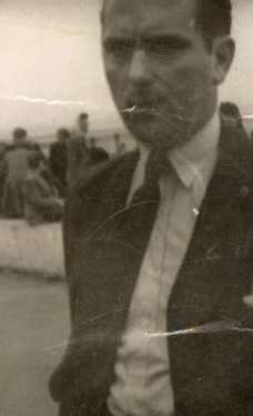Probably Ron Clayton's father, George Clayton at Cleethorpes