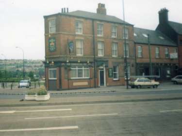 Commercial Hotel, No. 3 Sheffield Road and junction of (left) Weedon Street