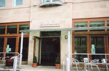 Ruskins wine bar and restaurant, Tudor Square