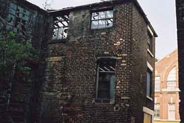 Former premises of Walter Trickett and Co. Ltd., spoons, forks and cutlery manufacturers, Anglo Works No. 23 Trippet Lane and Holly Street