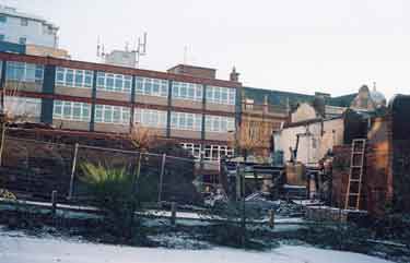 Derelict buildings on Regent Street