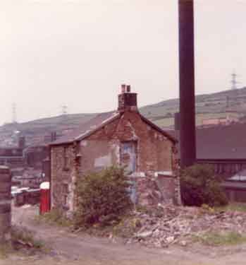 Demolition of unidentified housing, Stocksbridge