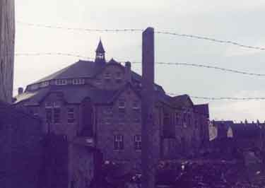 Huntsman's Gardens School at the junction of Britnall Street and Titterton Street