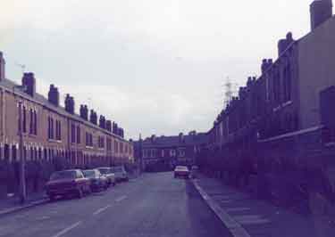Unidentified terraced housing in Attercliffe 