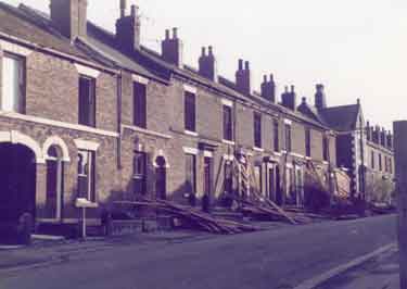 Derelict housing on Shortridge Street, Attercliffe