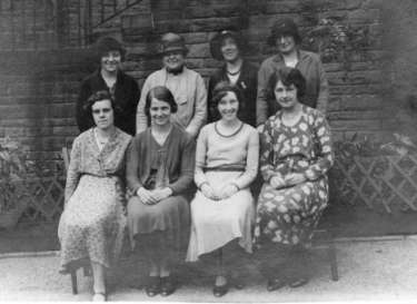 Staff at Whitby Road County Infants School, Darnall
