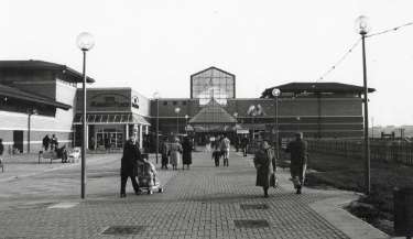 Crystal Peaks Shopping Centre showing (left) the Market Place