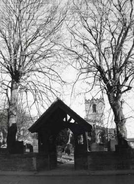 Lych gate, St. Mary C. of E. Church, Priory Road, Ecclesfield