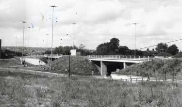Parkway road bridge and roundabout over Handsworth Road