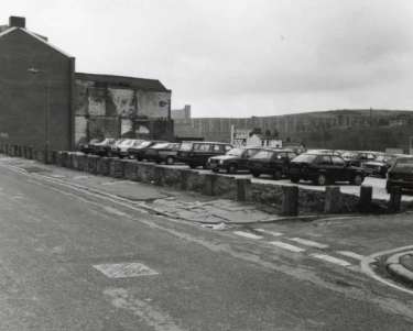 Arundel Street car park at the junction of (right) Charles Lane