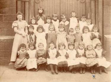 Standard 1, Miss Edith Bowman's class, St. George's School, Broad Lane and junction with Beet Street
